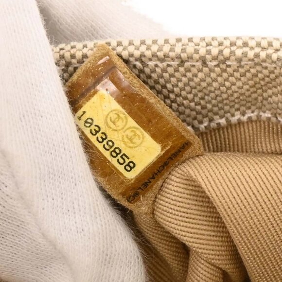 Chanel Yellow Canvas Camellia No.5 CC Handbag 154988 - Picture 10 of 10